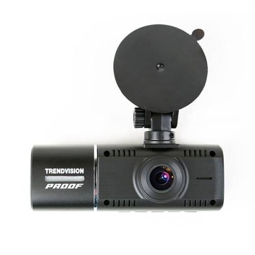 Видеорегистратор TrendVision Proof PRO, 2 камеры, GPS, черный