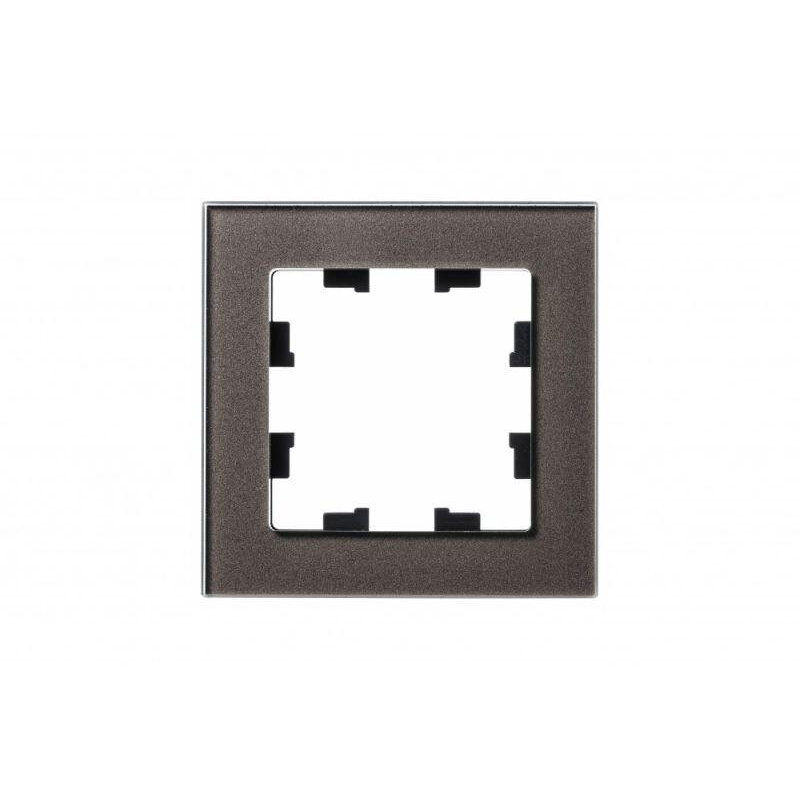Рамка 1-м AtlasDesign Nature стекло мокко SchE SCHNEIDER ELECTRIC ATN320601 (1 шт.)