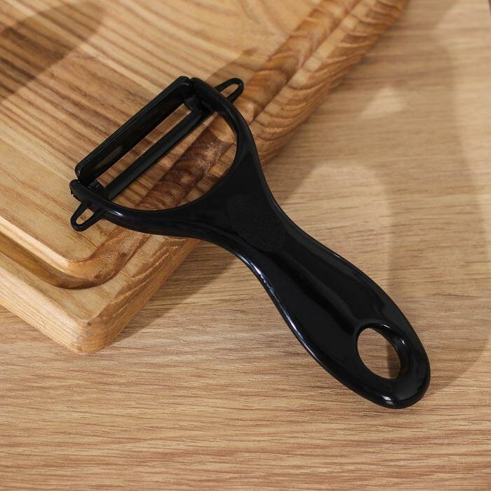 Magistro Набор ножей Magistro Black, 5 предметов, на подставке, цвет чёрный - фотография № 5