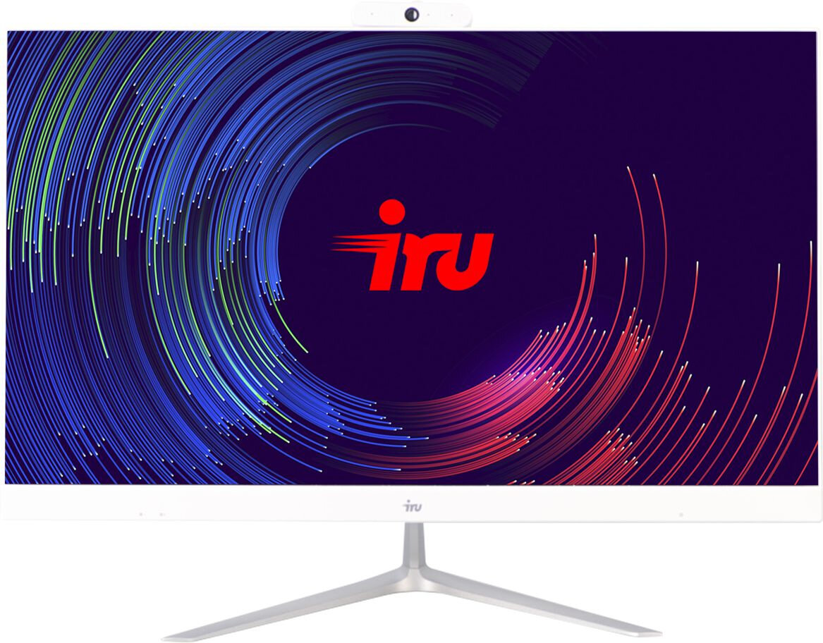 Моноблок IRU Office P2320P 23.8" Full HD Ryzen 5 PRO 2400GE (3.2) 8Gb SSD240Gb RX Vega 11 Free DOS G