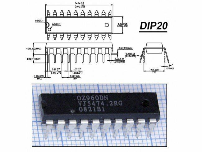 OZ960DN микросхема