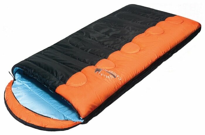 Спальный мешок Indiana Camper Plus L-zip до -12° C (одеяло с подголовником 195+35x90 см)