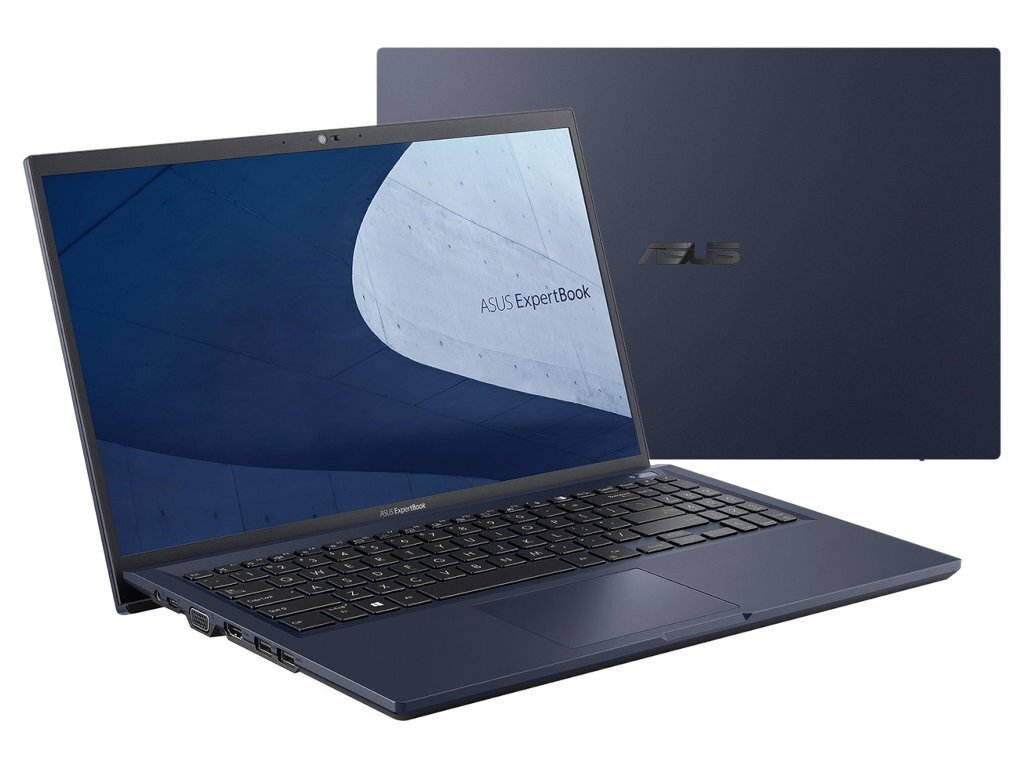  ASUS B1500CEAE-BQ1736R Star Black 90NX0441-M21000 (Intel Core i3-1115G4 3.0 GHz/8192Mb/256Gb SSD/Intel UHD Graphics/Wi-Fi/Bluetooth/Cam/15.6/1920x1080/Windows 10)