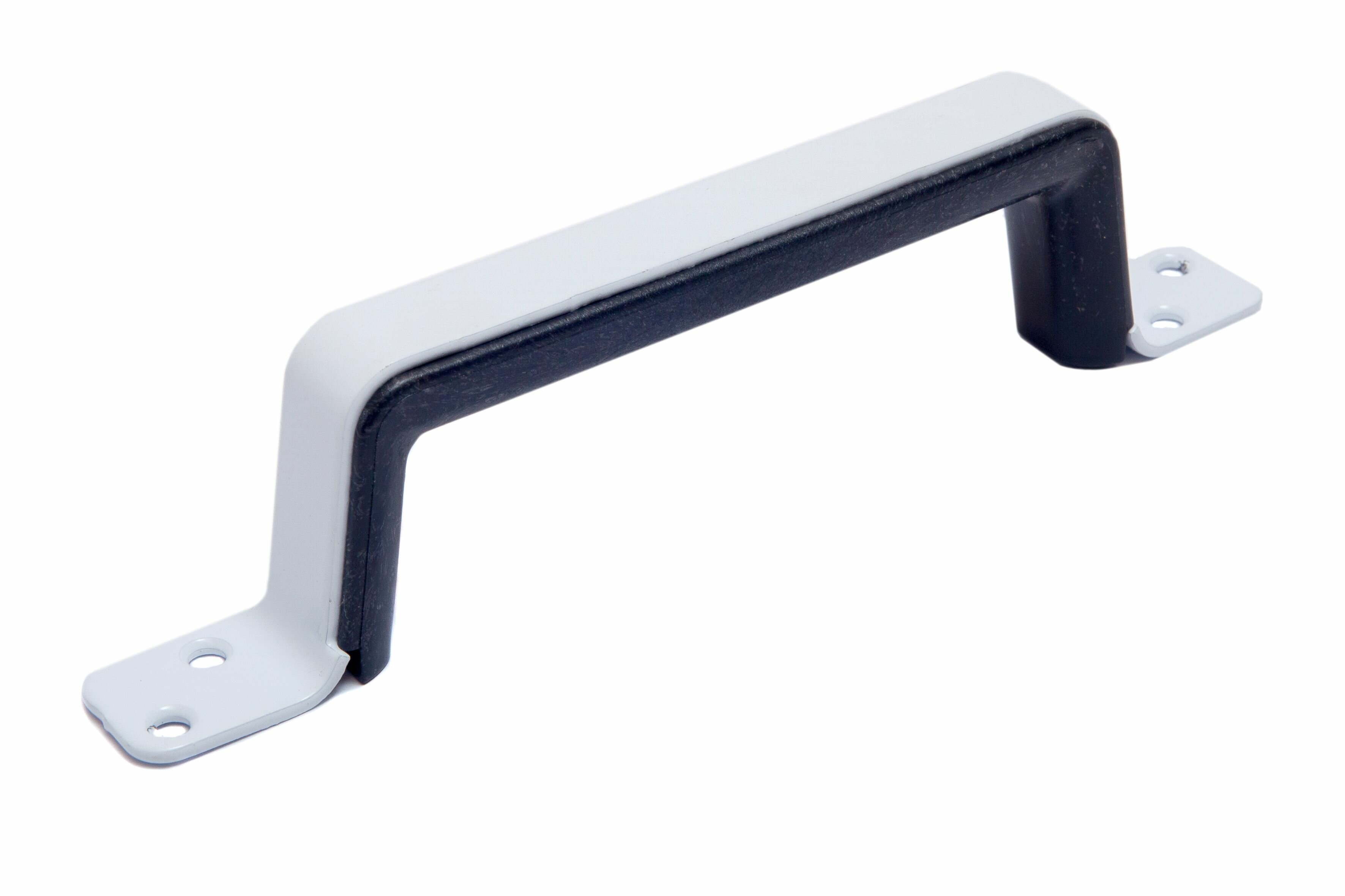 фото Ручка-скоба РС-100-4 полимер.белая плоская