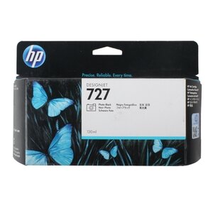 HP Картридж HP 727 Photo Black B3P23A фото черный