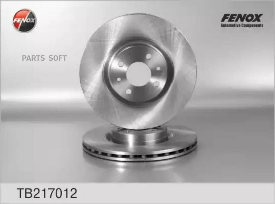 FENOX TB217012 Диск тормозной Fiat Doblo 01-