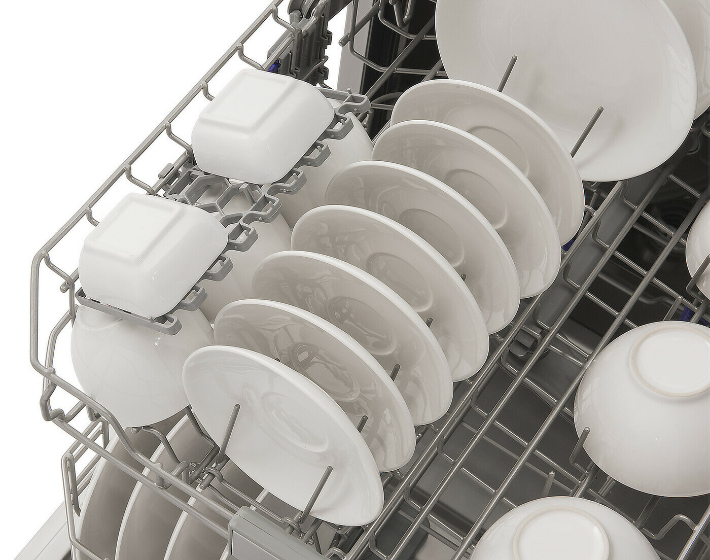 Посудомоечная машина Hansa ZWM416WEH, 45 см, 6 программ, программа половинной загрузки, третья корзина (Maxi Space), белый - фотография № 8