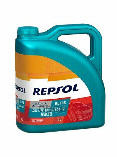 Repsol Масло Моторное Repsol Elite Long Life 50700/50400 5w-30 Синтетическое 4 Л 6398/R