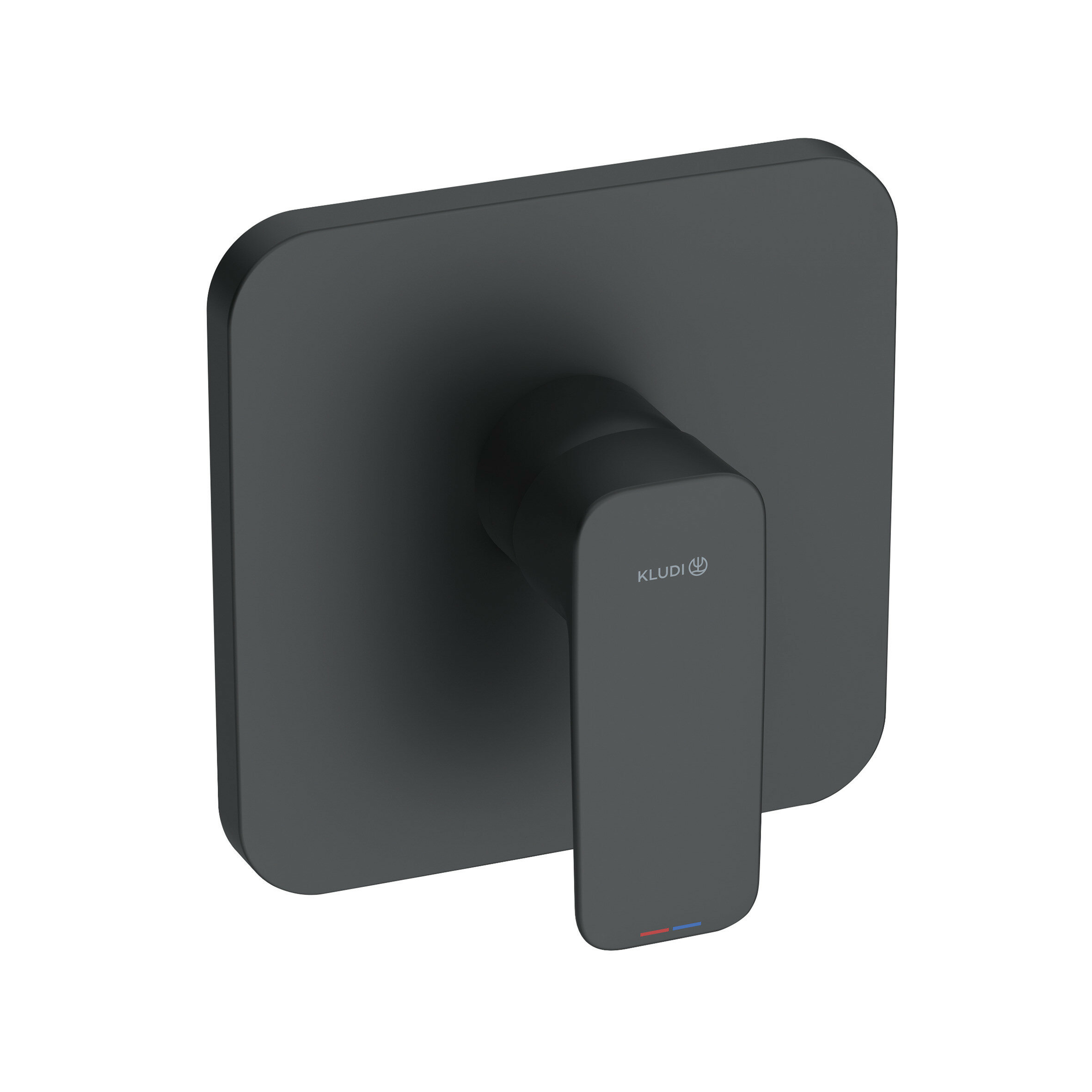 Смеситель для душа Kludi Pure&Style, внешняя часть, чёрный матовый 406553975
