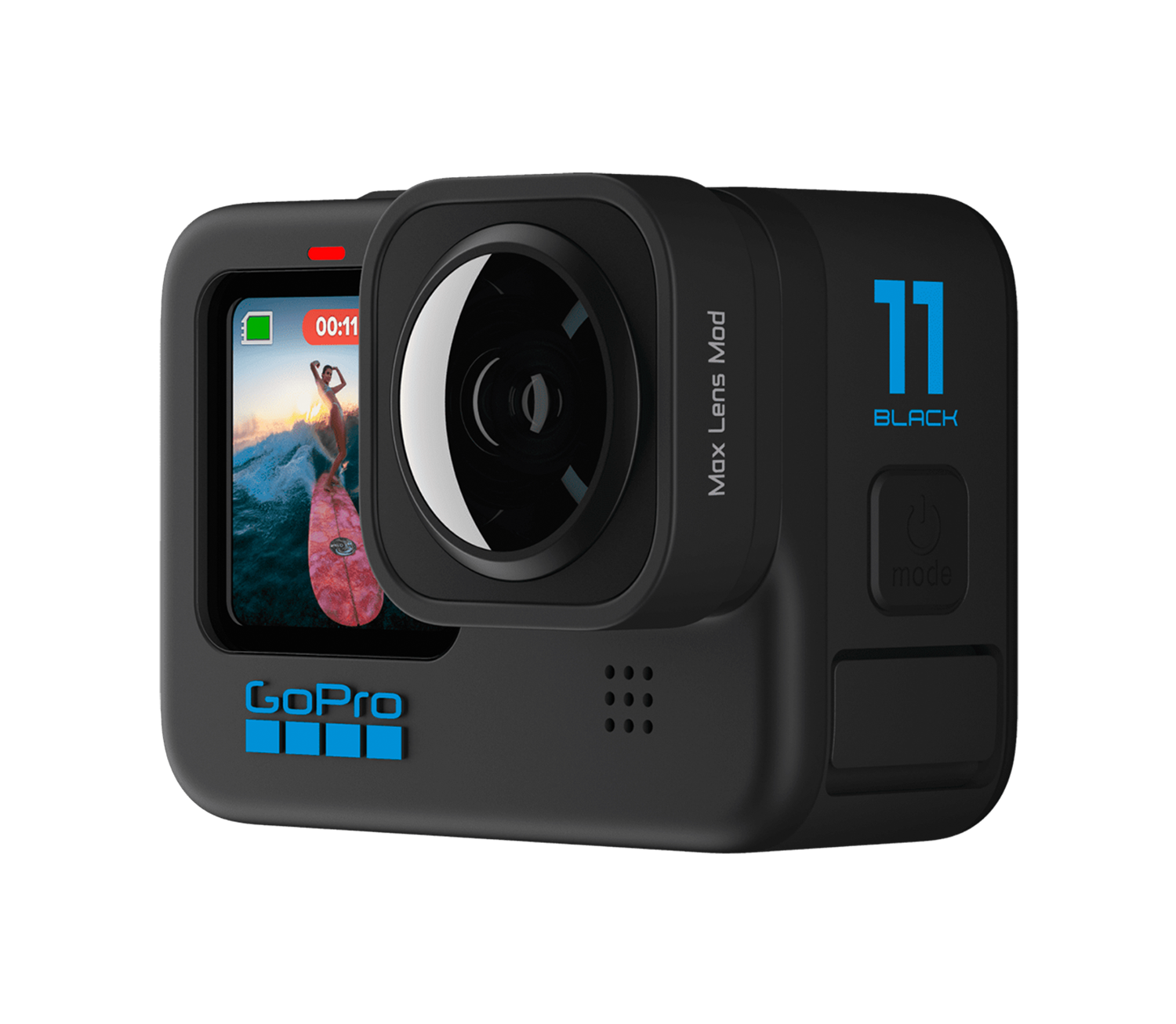 Экшн-камера GoPro HERO11 Black 27.6МП 5312x2988 1720 мА·ч