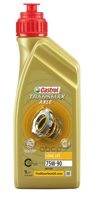 Castrol^15d6ee Масло Трансм. Transmax Axle Long Life 75w-90 (1 Л.) Castrol15D6EE