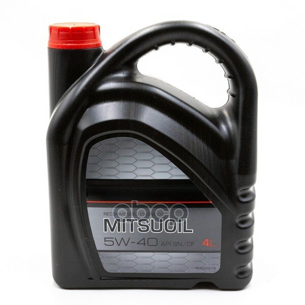 Масло Моторное Синтетическое 5w40 Api Sn/Cf 4л MITSUBISHI арт. RU000278