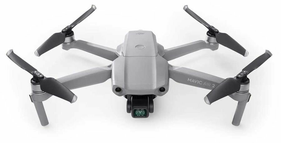 Квадрокоптер DJI Mavic AIR 2 Fly More Combo с камерой, серый [cp.ma.00000169.01]