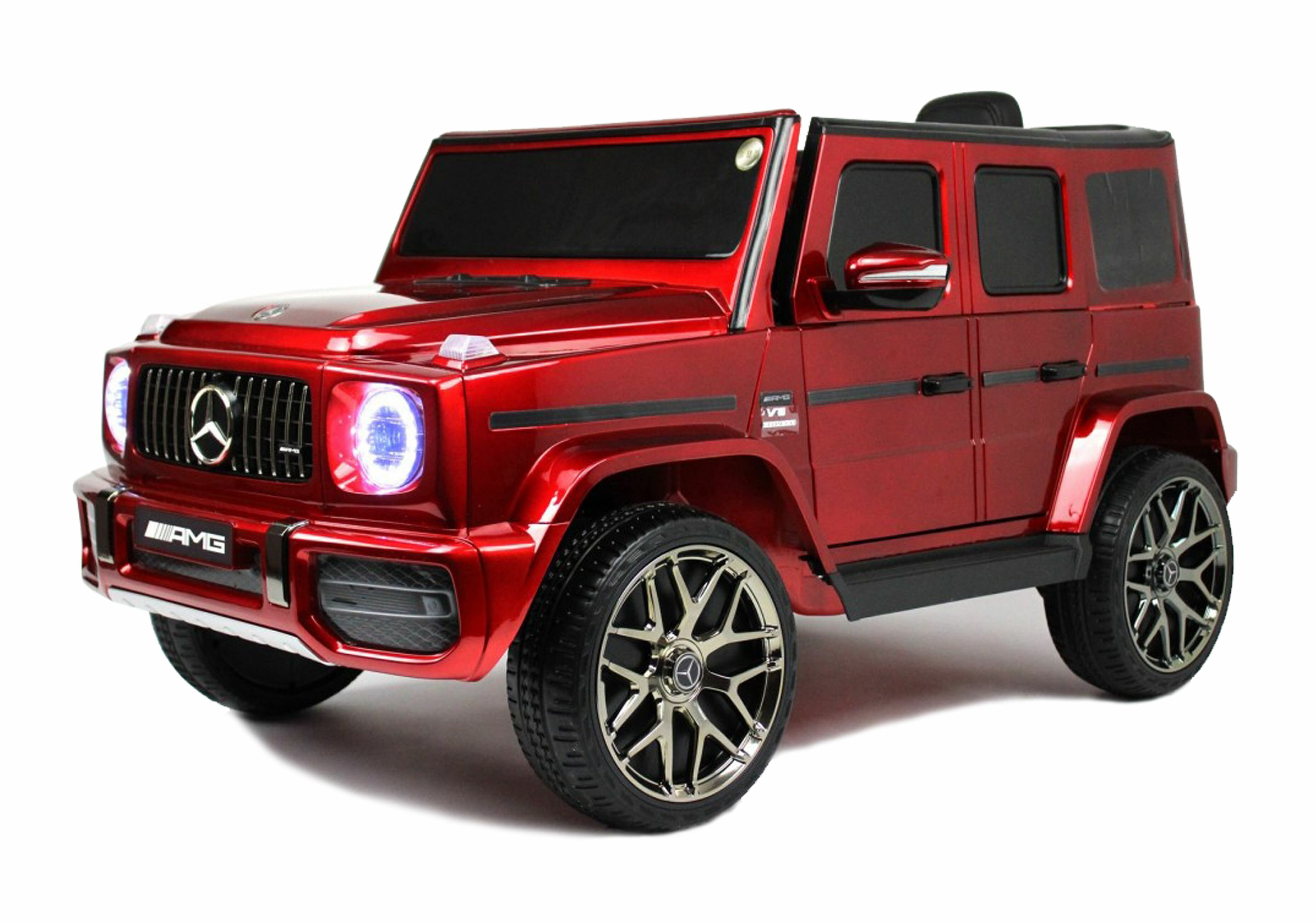 Детский электромобиль Mercedes-Benz G63 T999TT вишневый глянец