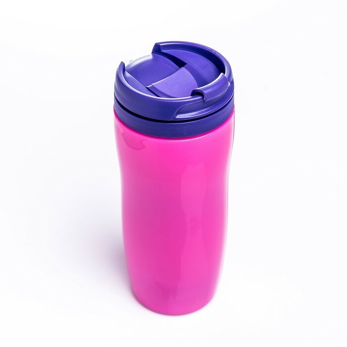 Термостакан, розово-фиолетовый неон, 350 мл - фотография № 2