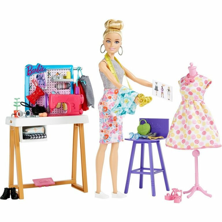 Barbie Игровой набор "Студия модного дизайна" - фото №2