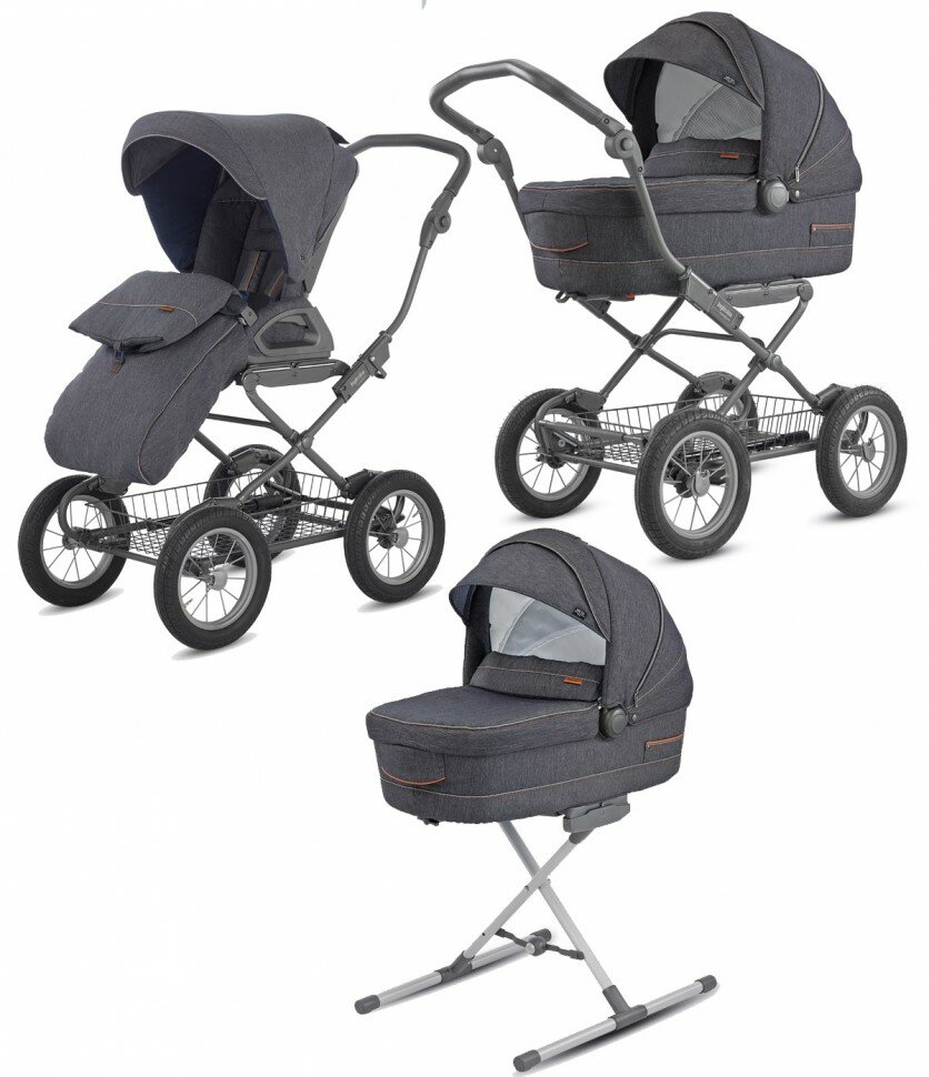 Коляска 2 в 1 Inglesina Sofia System Duo (Village Denim)