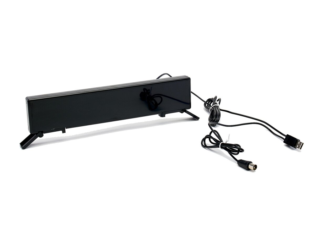 Антенна комнатная Reflect CINEMA RA-310-USB (активная, МВ-ДМВ, без б/п, 35 дБи,коробка)