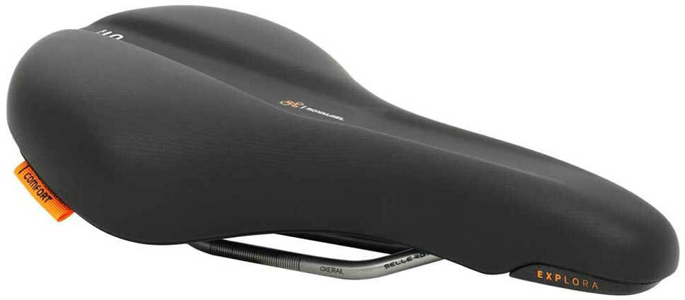 Седло 02-300476 Explora Moderate 272х171мм 415гр черное SELLE ROYAL