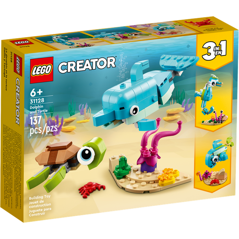 LEGO Creator "Дельфин и черепаха" 31128