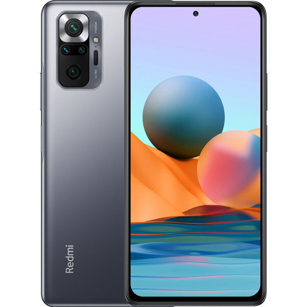 Смартфон Xiaomi Redmi Note 10 Pro NFC 6/128GB, серый оникс Global Version