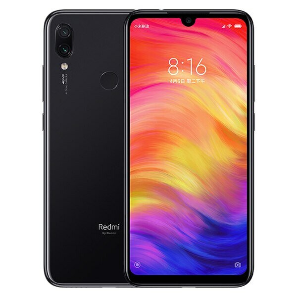 Смартфон Xiaomi Redmi Note 7 6/64 ГБ CN, 2 SIM, космический черный