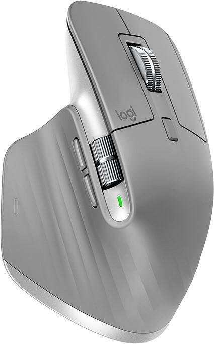 Мышь (910-005695) Logitech MX Master 3 Wireless Mouse MID GREY 2.4GHZ/BT