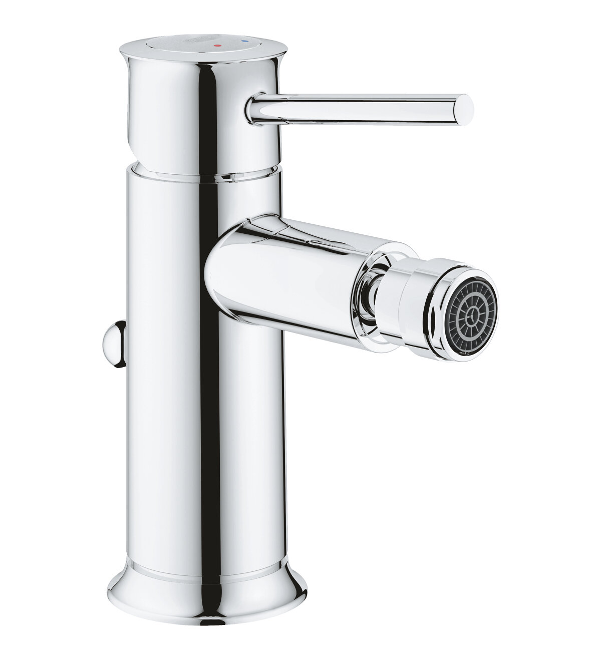 Смеситель для биде Grohe BauClassic, сливной гарнитур, хром 32864000