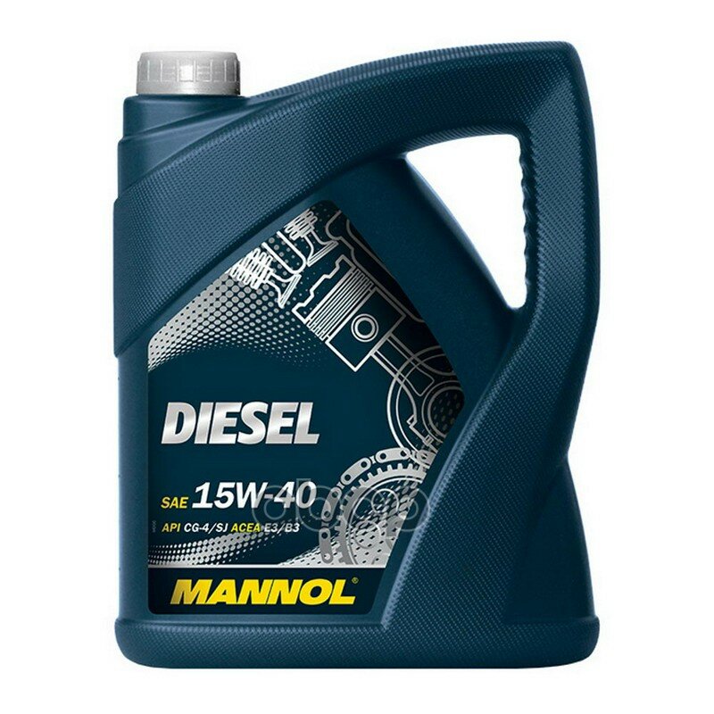 MANNOL Масло Моторное Diesel 15w40 5 Л.