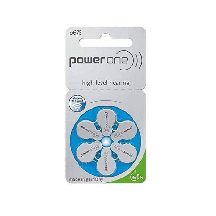 фото Элемент питания Power One 675 1.45V (6 шт)