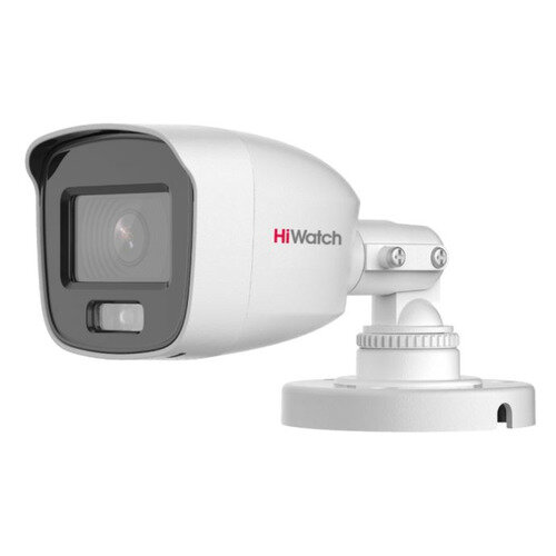 Камера видеонаблюдения аналоговая HIWATCH DS-T200L, 1080p, 2.8 мм, белый [ds-t200l (2.8 mm)]
