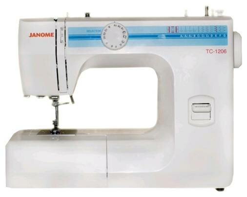 Швейная машина Janome TC-1206 белый (TC 1206)