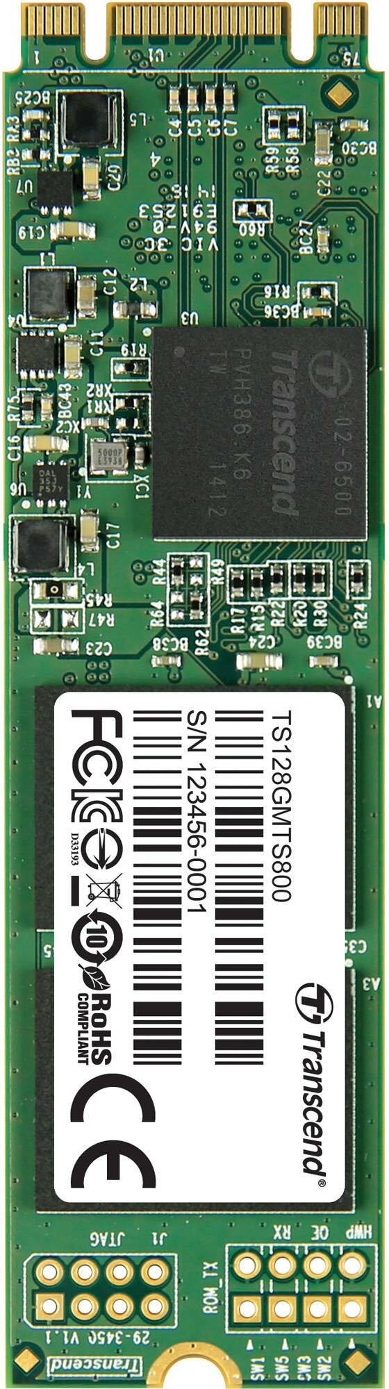 Твердотельный накопитель SSD M.2 128Gb Transcend MTS800S Read 560Mb/s Write 460mb/s SATAIII TS128GMT