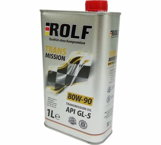 Масло трансмиссионное ROLF Transmission SAE 80W90 API GL-5 (1л)