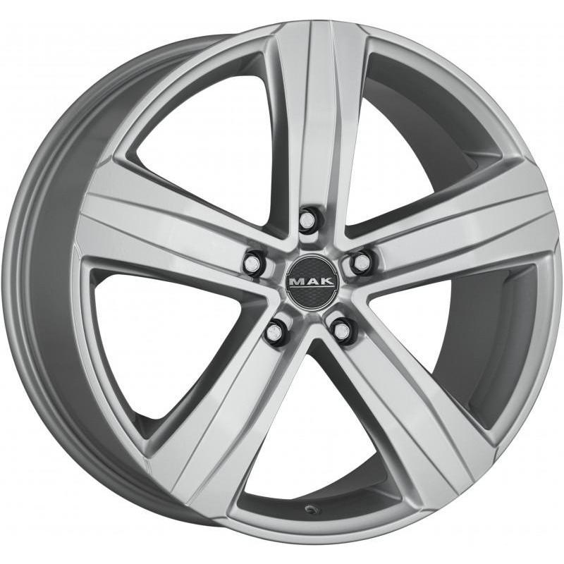   MAK Stone 5 T 8.5x19 5*130 ET45 DIA71.6 Silver