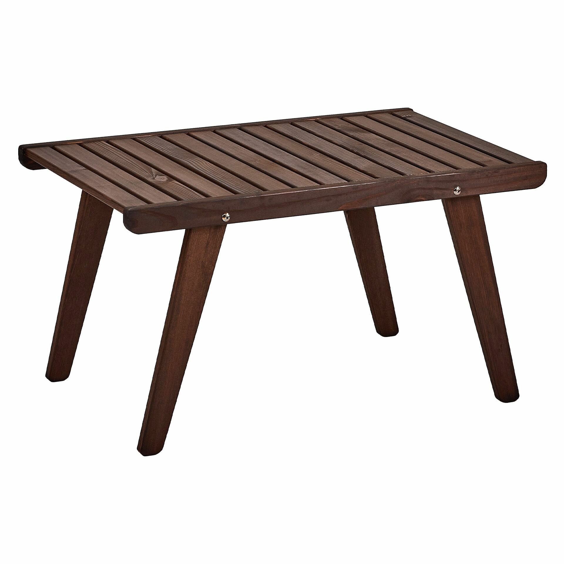 Стол деревянный для сада и дачи, кофейный стол, 80*50см, - фотография № 6