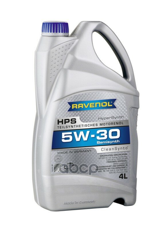 Моторное Масло Ravenol Hps Sae 5w-30 ( 4л) New Ravenol арт. 4014835722897