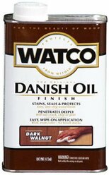 Масло тонирующее "Датское" Watco (Ватко), темный орех, 0,946 л