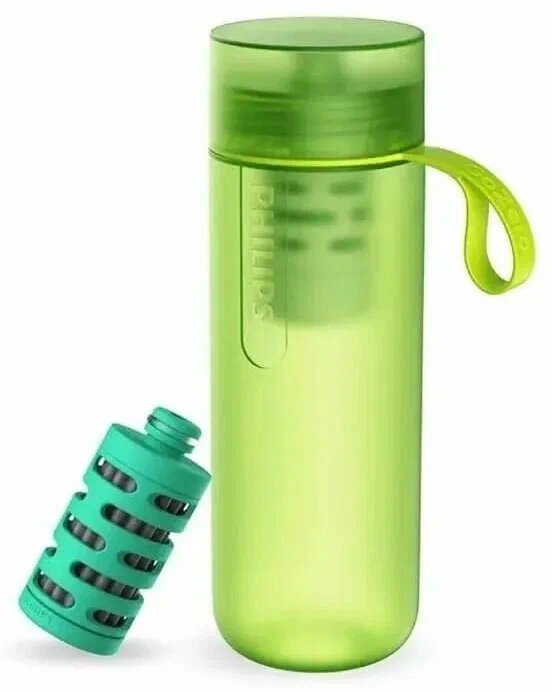 PHILIPS Бутылка-фильтр для туризма, серия Adventure AWP2722LIR/58 Комплект 9 штук