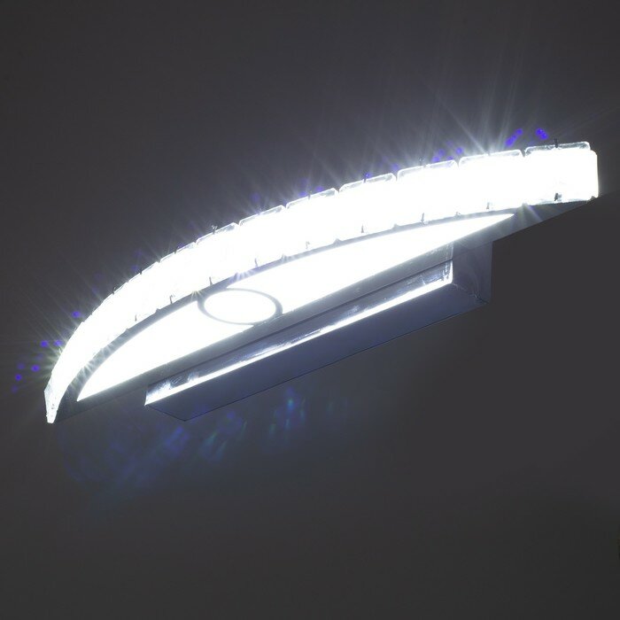 Светильник-подсветка "Кристалл" LED 10Вт 6000K хром 44x6 см - фотография № 3