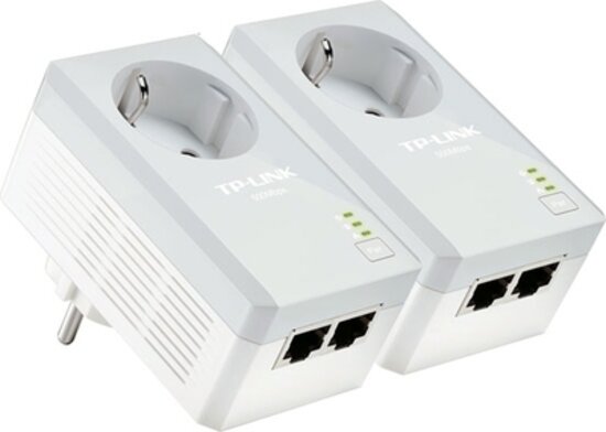 Комплект адаптеров TP-LINK TL-PA4020PKIT Powerline/500 Mbps .