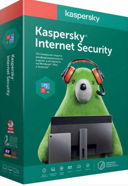 Антивирус Kaspersky KIS RU 5-Dvc 1Y Bs Box (KL1939RBEFS)