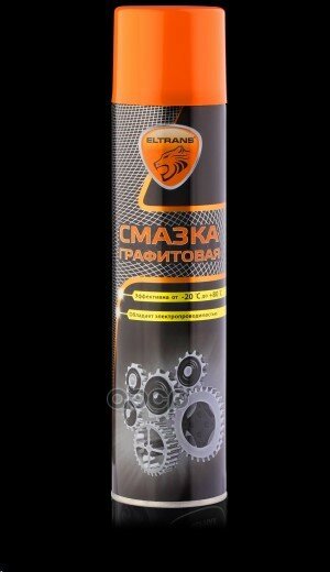 Eltrans Смазка Графитовая (400Ml) (Аэрозоль) ELTRANS арт. EL050401