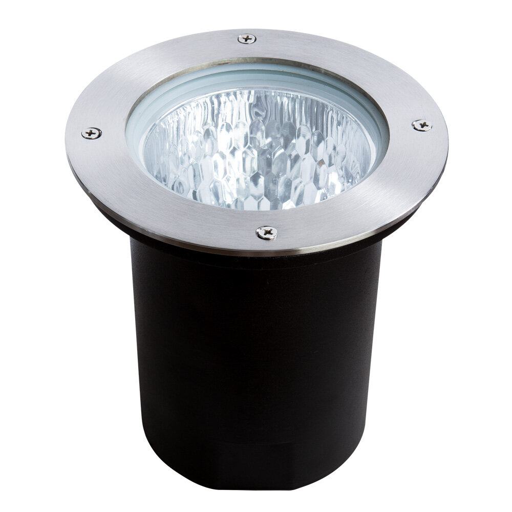 Уличный встраиваемый Arte Lamp Piazza A6013IN-1SS, Серебро, E27