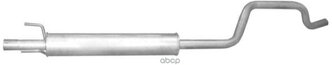 Глушитель Средн Часть Opel: Meriva 1.4/1.6 03-10 Polmostrow арт. 17630