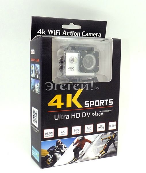 Экшн камера Sports HD DV 4K Ultra HD