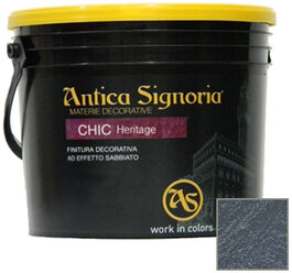 Декоративное покрытие Antica Signoria Chic Heritage Elegance T44 Base Silver + 1/4 toner 1,25 л