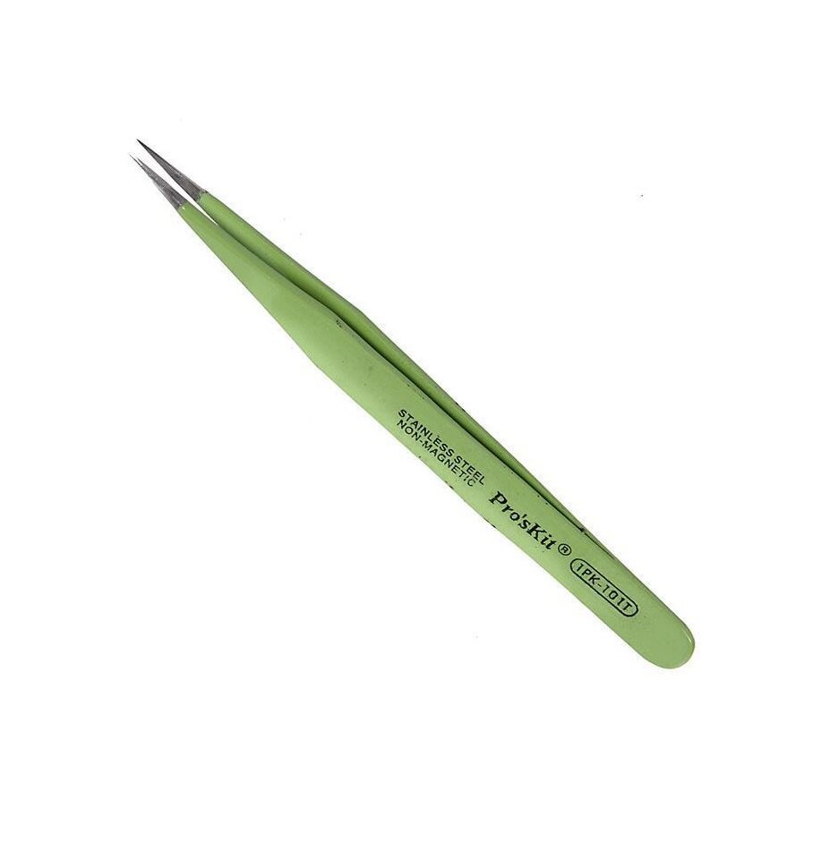 Tweezers / Пинцет Pro'sKit с заостренной рабочей частью