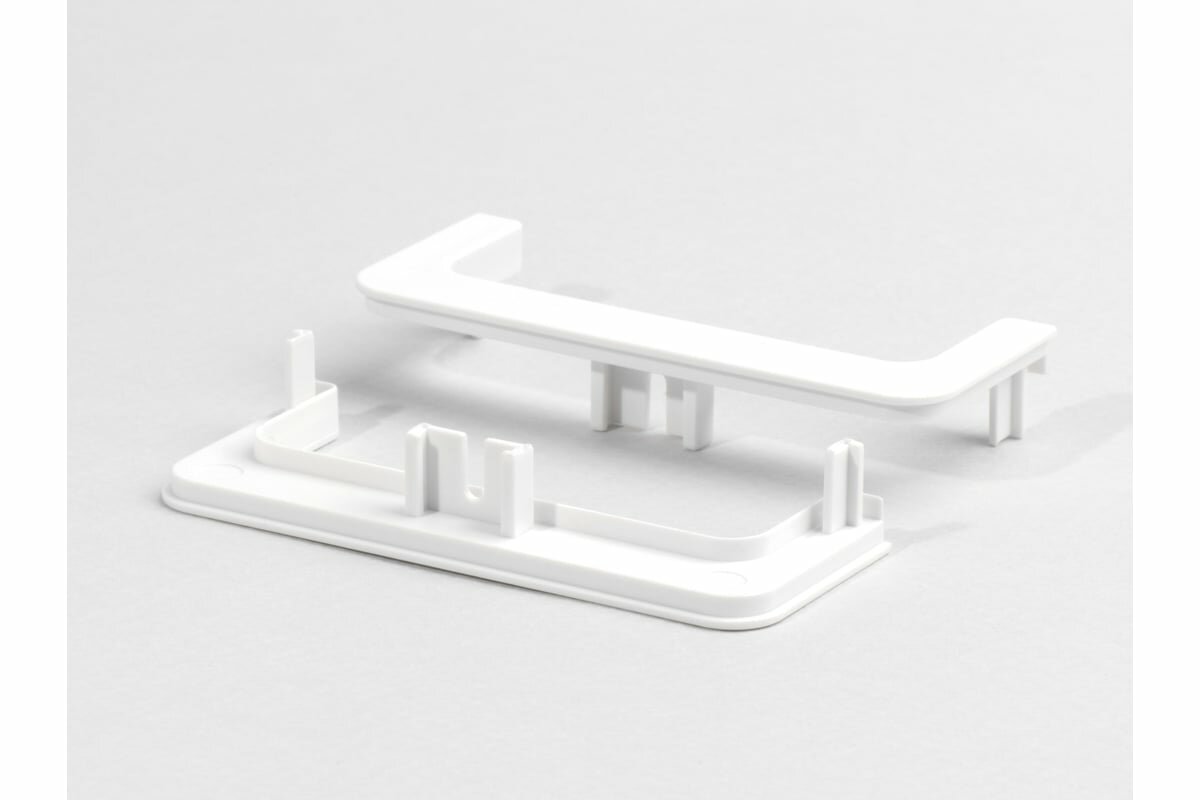 фото ООО "гард" Заглушка контурная для U-образного профиля GOLA 8007 №22 (черный)(L+R) 1 комп. 01-00008587