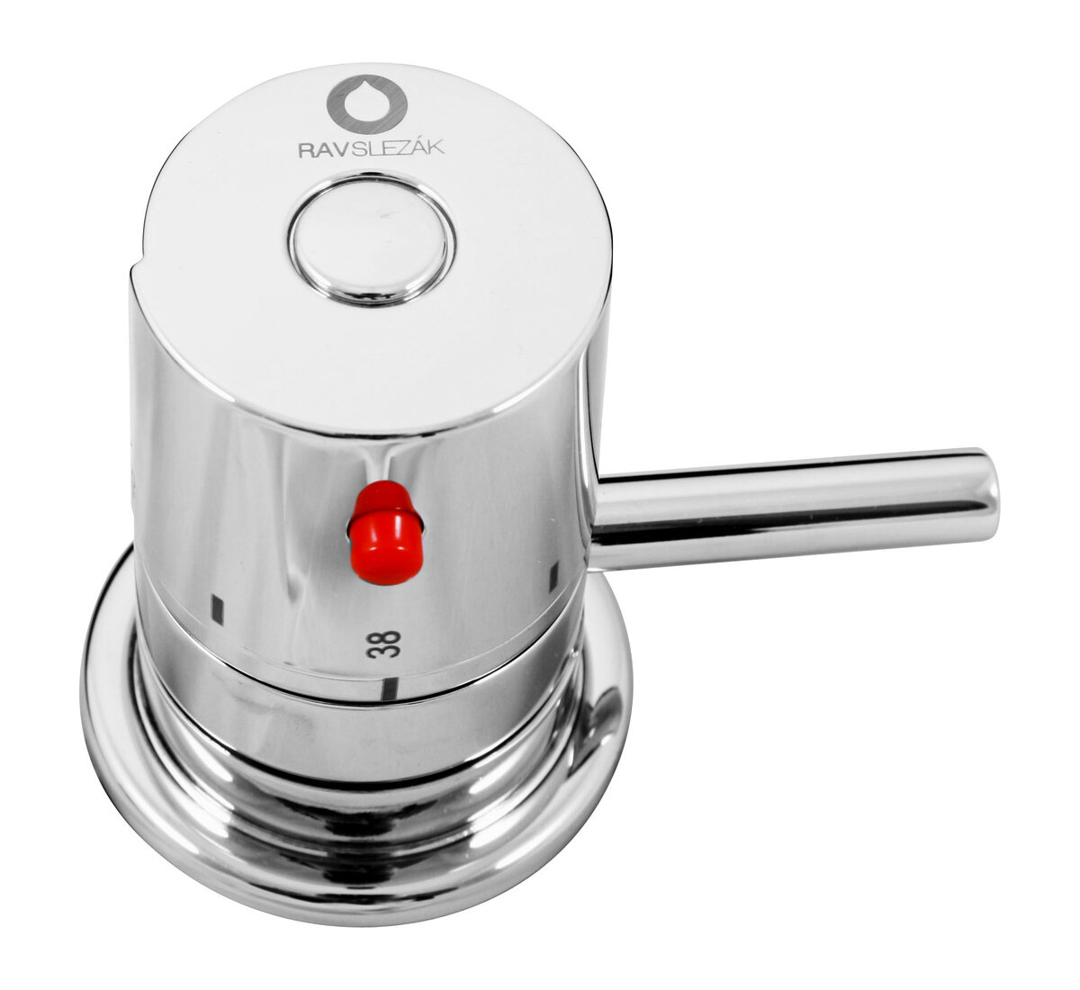 Смеситель микс RAV Slezak Thermostat, встраиваемый, термостатический, хром DT268.5